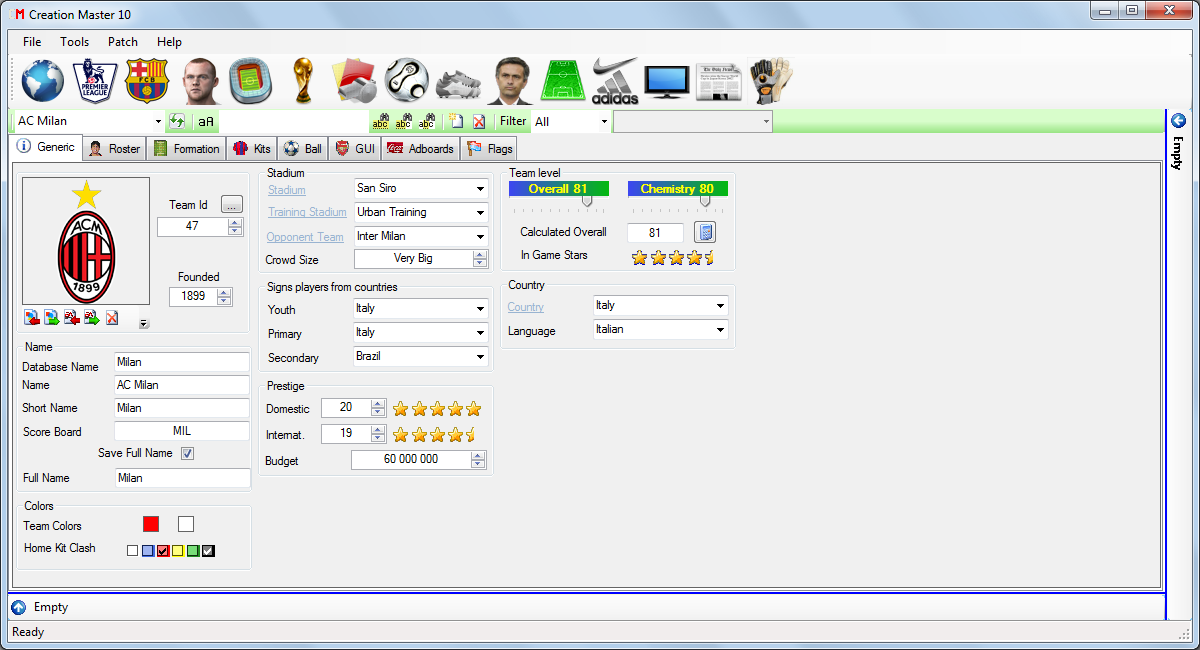 Creation Master 10